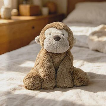 Pluche Olifant & Aap Knuffel - Zacht en Knuffelbaar Speelgoe