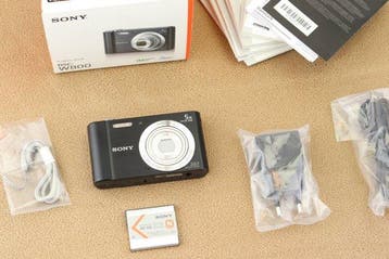 Sony Cybershot DSC-W800, 20.1MP Digitale camera, Nieuw