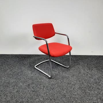 Vergaderstoel Markant 2755 - Rood, Ophalen of Verzenden, Gebruikt