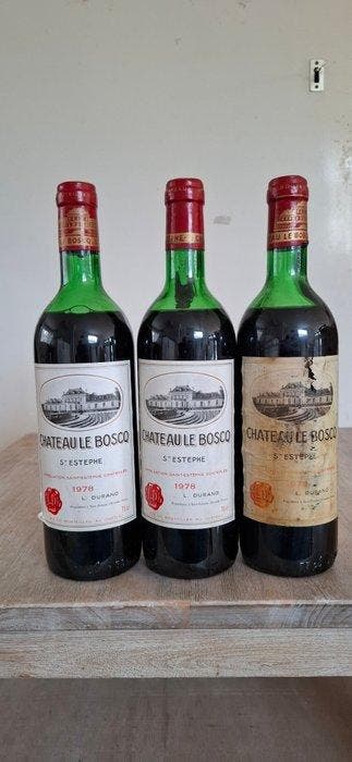 1978 Chateau Le Boscq - Saint-Estèphe Cru Bourgeois - 3, Nieuw