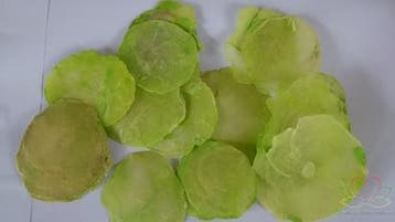 Capiz Camar schelpen Appelgroen 500 gram, Hobby en Vrije tijd, Knutselen, Ophalen of Verzenden, Nieuw