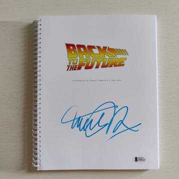 Back to the Future - Michael J. Fox (Marty McFly) - Signed, Nieuw