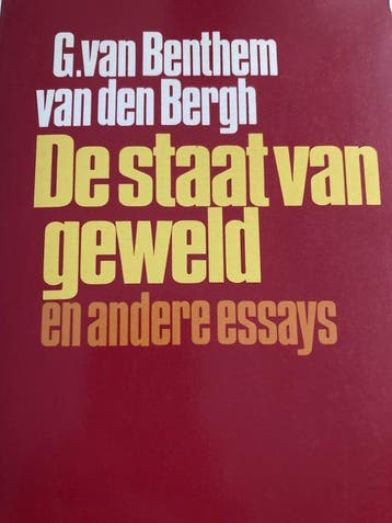 Staat van geweld - Benthem Berg 9789029014526, Verzenden, Gelezen, Benthem Berg