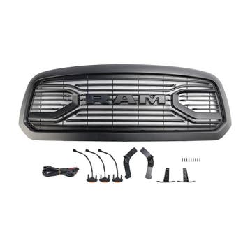 Big Horn Style Front Grill Generic Black - RAM 1500 13-18, Ophalen of Verzenden, Nieuw