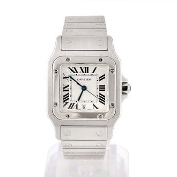 Cartier - Santos Galbée - W20060D6 - Unisex - 2017, Sieraden, Tassen en Uiterlijk, Horloges | Heren, Nieuw