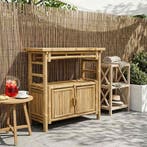 vidaXL Wandtafel met plank met opslag Naturel 80 x 35 x 75, Minder dan 50 cm, Verzenden, Nieuw, 75 cm of meer