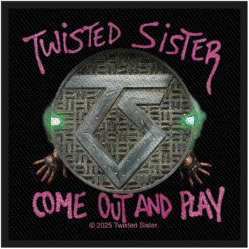 Twisted Sister Come Out and Play Patch officiële merchandise, Ophalen of Verzenden, Nieuw, Kleding