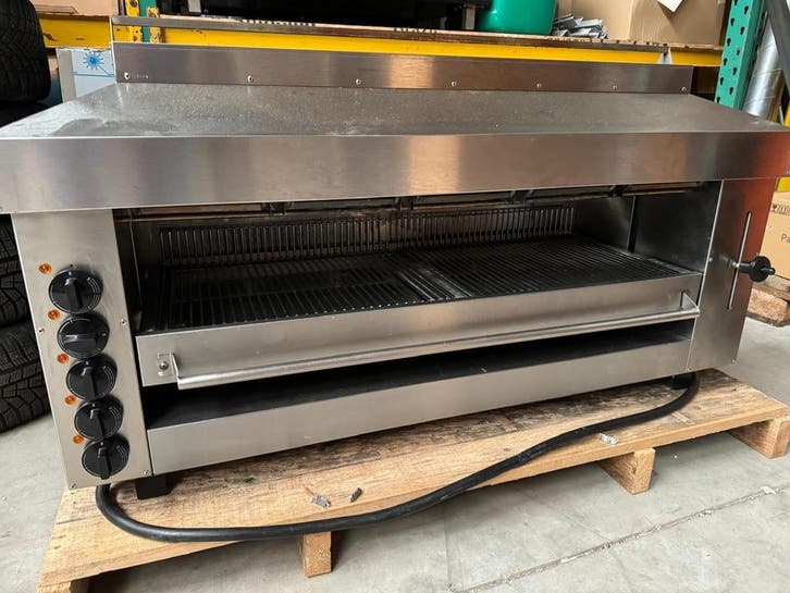 Elektrische Pita Grill 5 branders | Shoarma Grill | Donergri, Zakelijke goederen, Horeca | Keukenapparatuur, Gebruikt, Fornuis, Frituur en Grillen