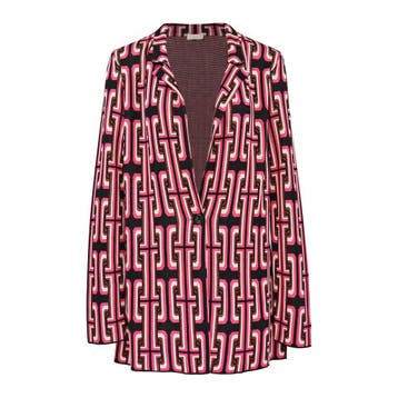 Liu Jo • zwart roze jasje • XL, Kleding | Dames, Verzenden, Liu Jo, Maat 46/48 (XL) of groter, Nieuw
