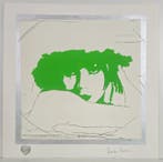 Giosetta Fioroni (1932) - Doppio Liberty Verde Luminoso