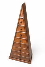 Kabinet - Hout - Mobiele piramide, Antiek en Kunst