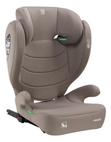 Moni i-Race Cool Beige 100-150 cm Isofix i-Size Autostoel, Verzenden, Nieuw, 15 t/m 36 kg, Isofix