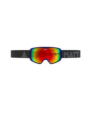 MATT skibril Ski Collectie Kompakt Mask Navy - Blauw met..., Verzenden, Nieuw