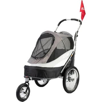 InnoPet Sporty Dog Trailer Deluxe - Zwart, Verzenden, Nieuw