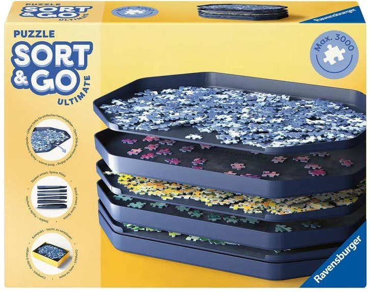 Puzzelmat - Puzzelrol - Sort & Go (tot 3000 stukjes) |, Hobby en Vrije tijd, Denksport en Puzzels, Nieuw, Verzenden