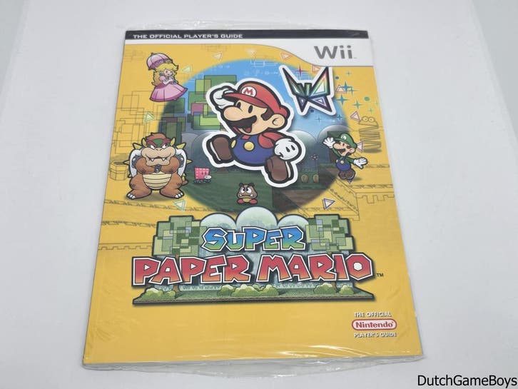 Game Guide - Nintendo Wii - Super Paper Mario - New & Sealed, Boeken, Overige Boeken, Verzenden