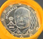 Monaco. 1 Euro 2025 Nouvelle Face (25 monnaies) en rouleau