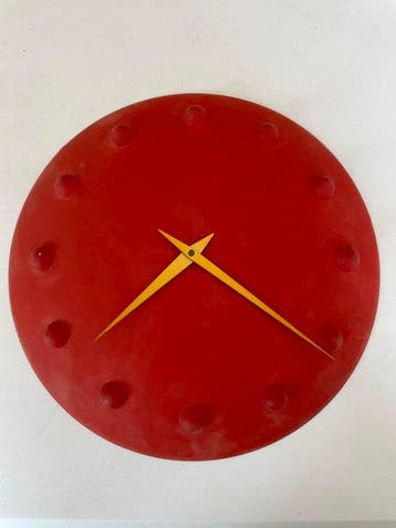 Klok Mid-century modern IJzer - 1950-1960, 1960-1970 - Space