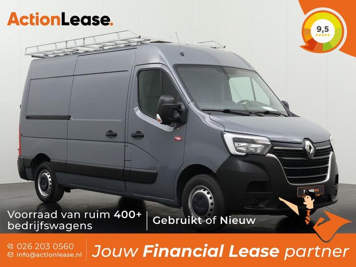 Renault Master 23DCI Zilver of Grijs occasion, Auto's, Bestelauto's, Dealer onderhouden, Te koop, Zwart, Handgeschakeld, Financial lease