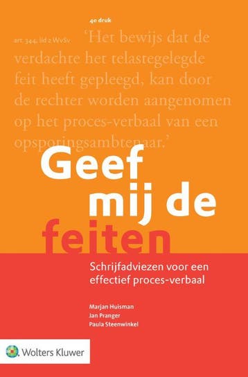 Geef mij de feiten - Marjan Huisman 9789013154528, Verzenden, Zo goed als nieuw, Marjan Huisman