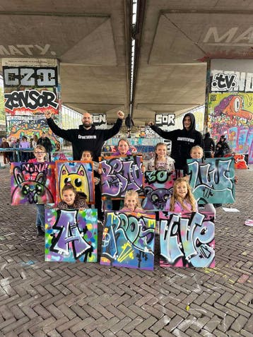 Graffiti workshops Graffitifun (TIP), Diensten en Vakmensen, Werk of Loopbaan