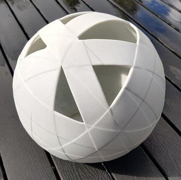 Rosenthal - Pieke Bergmans - Vaas - Taped - Porselein -