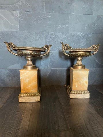 Cassolette - Verguld brons