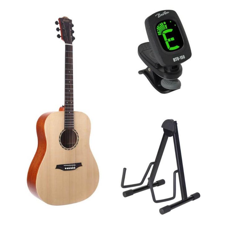 Bromo BAT1NL bundel linkshandige dreadnought akoestische, Muziek en Instrumenten, Snaarinstrumenten | Gitaren | Akoestisch, Nieuw