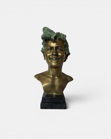 Dal modello di Vincenzo Cinque (1852-1929) - Buste,, Antiek en Kunst, Antiek | Keramiek en Aardewerk