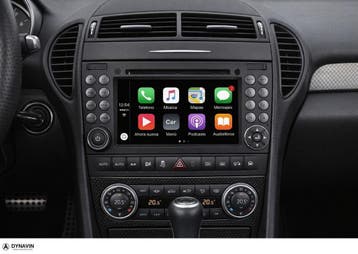navigatie Mercedes SLK 2004-2011 android 15 dvd carplay, Ophalen of Verzenden, Nieuw