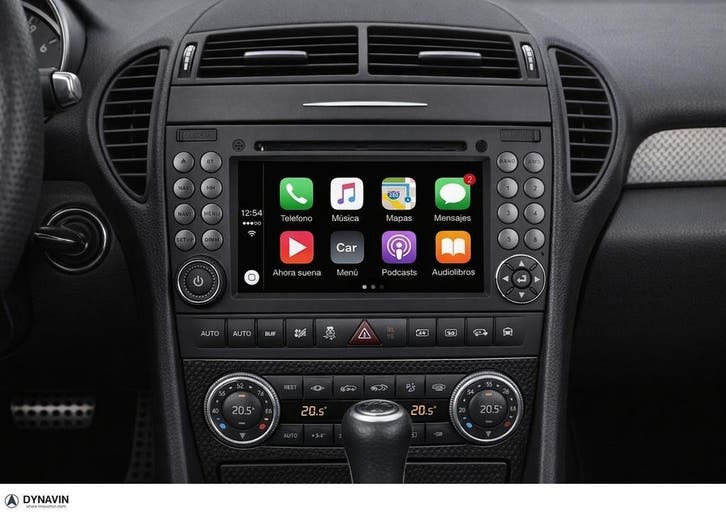 navigatie Mercedes SLK 2004-2011 android 15 dvd carplay, Auto diversen, Autoradio's, Nieuw, Ophalen of Verzenden