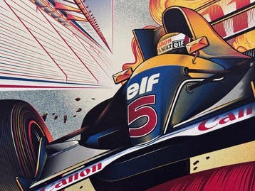Williams - Nigel Mansell - 1992 - Print, Nieuw