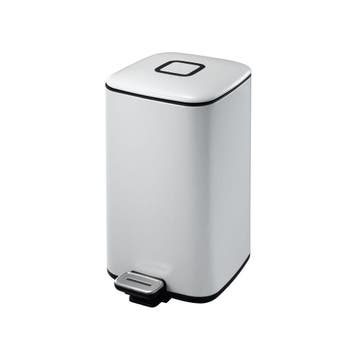 EKO Regent Step Bin 12 ltr - Wit, Verzenden, Nieuw