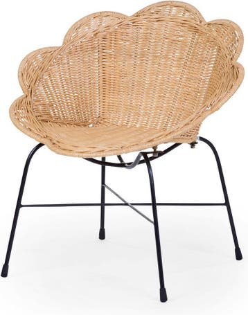Childhome Kinderstoel Flower – Rotan – Lichtgewicht –, Kinderen en Baby's, Kinderstoelen, Verzenden, Nieuw