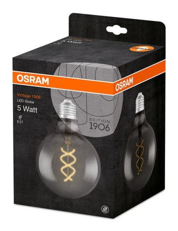 OSRAM Vintage 1906 Globe LED filament 5W E27 1800K 140lm..., Ophalen of Verzenden, Nieuw