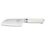 Déglon Mini Santoku mes – Damaststaal – Corian handvat, Ophalen of Verzenden, Nieuw, Rvs of Chroom, Los bestek