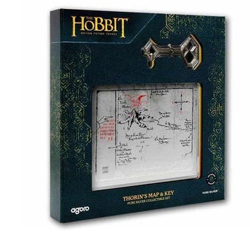 Niue. 2026 – Thorin’s Map & Key – 3/4 oz Silver Coin & 5 g