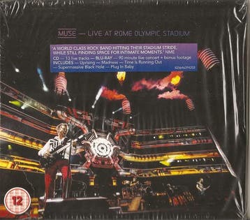 cd digi - Muse - Live at Rome olympic stadium (with Blu-ray), Verzenden, Zo goed als nieuw