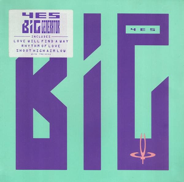 Yes - Big Generator, Cd's en Dvd's, Vinyl | Pop, Gebruikt, Ophalen of Verzenden