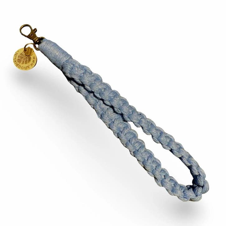 Macramé Pols Keycord - Squared - Katoen - Macramé -, Verzamelen, Sleutelhangers, Nieuw, Overige typen, Ophalen of Verzenden
