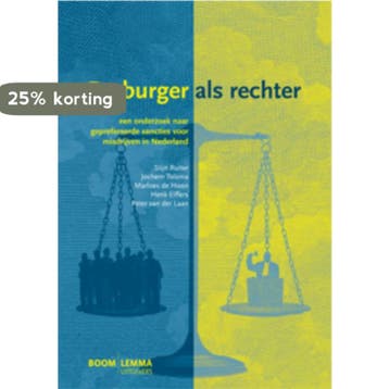 De burger als rechter - Stijn Ruiter 9789059317611, Verzenden, Gelezen, Stijn Ruiter