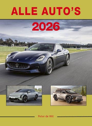 9789059613003 Alle autos 2026 Peter de Wit, Verzenden, Nieuw, Peter de Wit