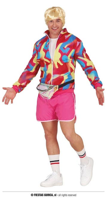 80s Party Kostuum Runner Heren Patrick, Ophalen of Verzenden, Nieuw