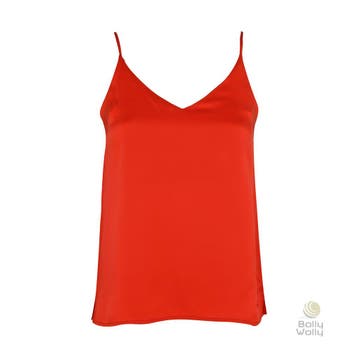 Frogbox • rode zijden top • 36, Kleding | Dames, Princess goes Hollywood, Verzenden, Nieuw, Maat 36 (S)