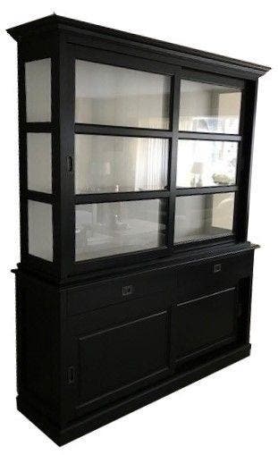 Buffetkast zwart Putten 180 x 220cm, Ophalen of Verzenden, Nieuw