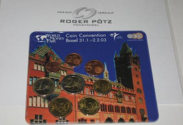Nederland 3,88 Euro Kms 2003 Coin Conventtion Wmf Basel r..., Verzenden