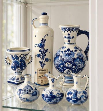 Kruik (6) - Aardewerk - Delfts blauwe klassiekers