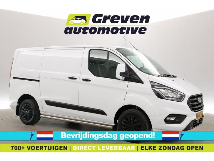 Ford Transit Custom 2.0 TDCI L1H1  Airco  Cruise  3 Zits, Auto's, Bestelauto's, Te koop, Handgeschakeld, Diesel, Wit, Ford, Verzenden