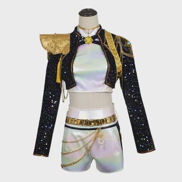 Glitter Cosplay Kostuum Set voor Dames - Feest, Carnavalsout, Verzenden, Nieuw