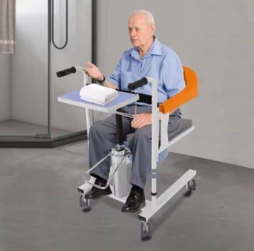 Verzorg Stoel Transferstoel – Verstelbaar voor ouderen zorg, Huis en Inrichting, Stoelen, Verzenden, Nieuw